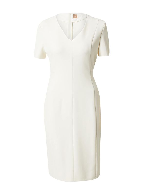 BOSS Black BOSS Black Рокля 'DAMAISA'  естествено бяло