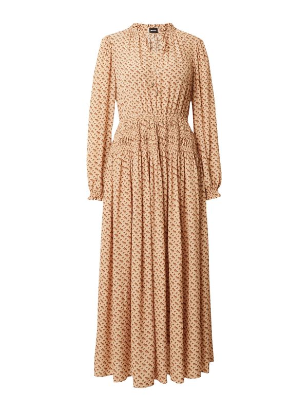 BOSS Black BOSS Black Рокля 'Dasota1'  бежово / камел / кафяво