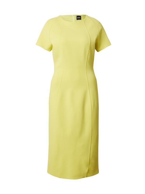 BOSS Black BOSS Black Рокля 'Dukeva'  лимоненожълто