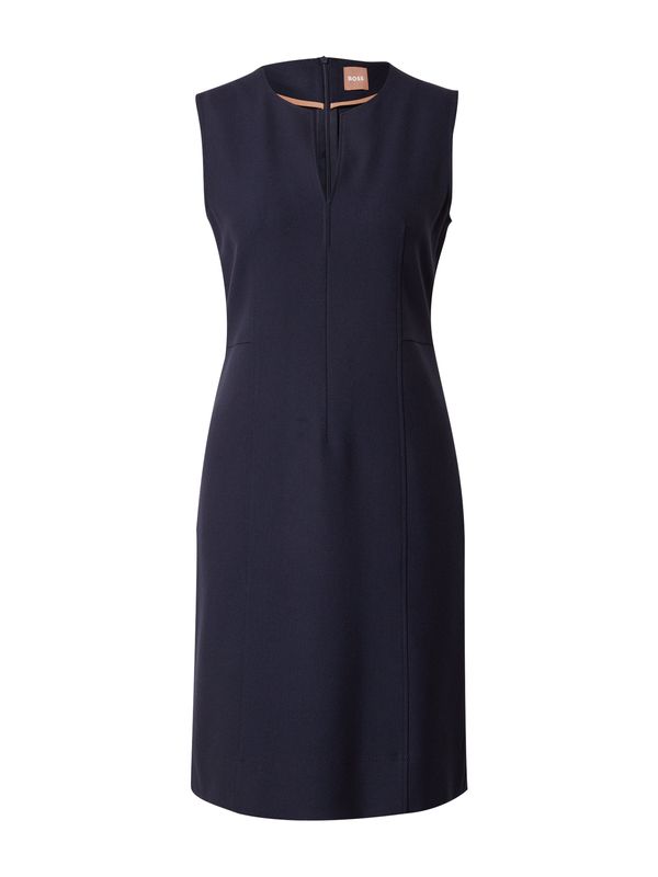 BOSS Black BOSS Black Рокля с права кройка 'Duwa'  нейви синьо