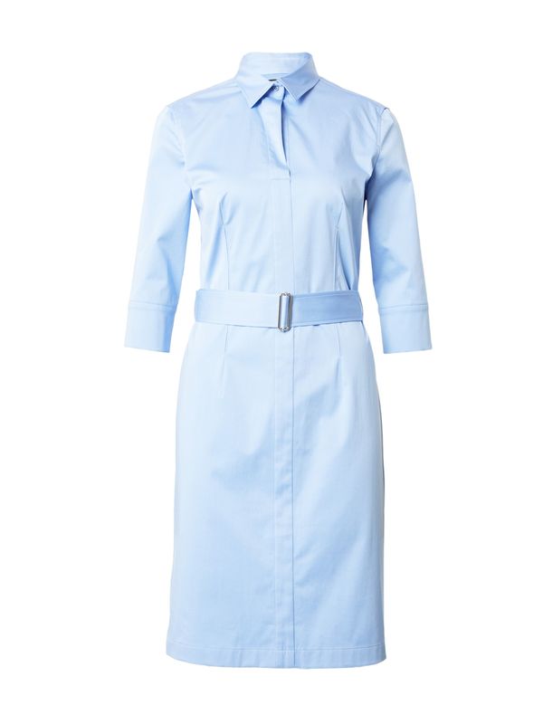 BOSS Black BOSS Black Рокля тип риза 'Daliri1'  светлосиньо