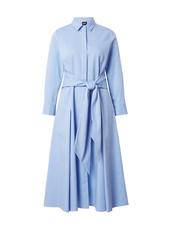 BOSS Black BOSS Black Рокля тип риза 'Debrana1'  светлосиньо