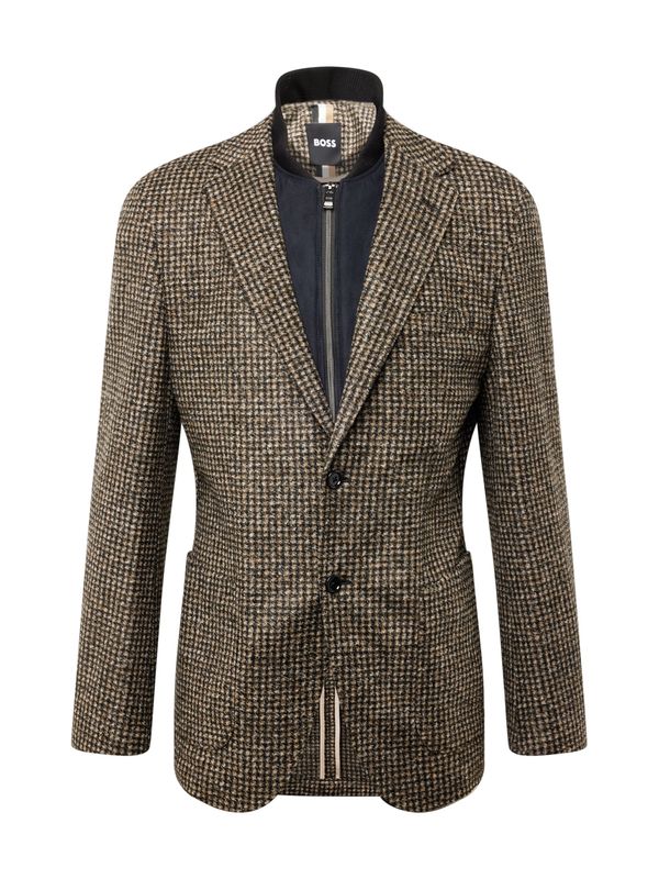 BOSS Black BOSS Black Сако 'C-Jaye-J-Bib'  камел / нейви синьо / светлосиво / черно