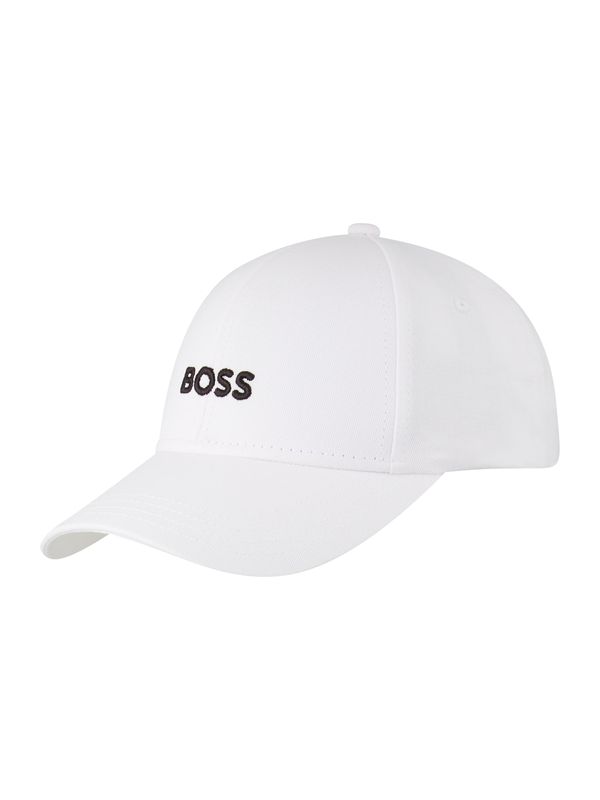 BOSS Black BOSS Black Шапка с козирка 'Zed'  черно / бяло