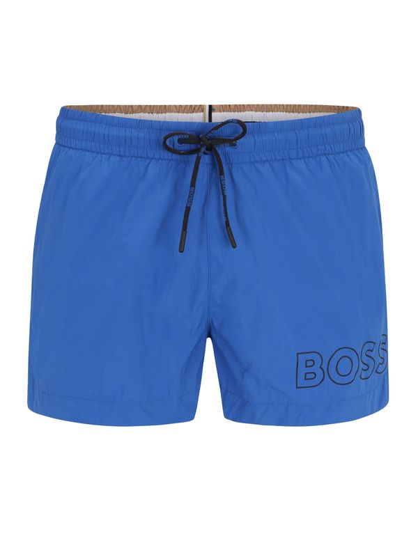 BOSS Black BOSS Black Шорти за плуване 'Mooneye'  синя тинтява / черно