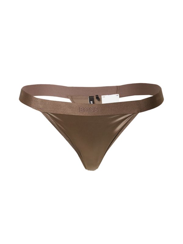 BOSS Black BOSS Black Стринг  тъмнокафяво
