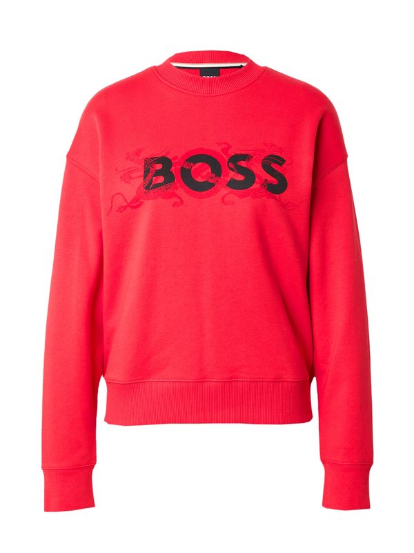 BOSS Black BOSS Black Суичър 'Econa'  червено / черно