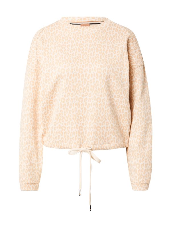 BOSS Black BOSS Black Суичър 'Ersa'  бежово / светлобежово