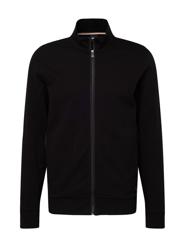 BOSS Black BOSS Black Суичъри с качулка 'Shepherd 50'  черно / бяло