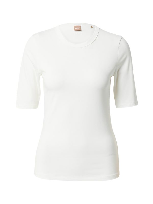 BOSS Black BOSS Black Тениска 'Efita'  бяло