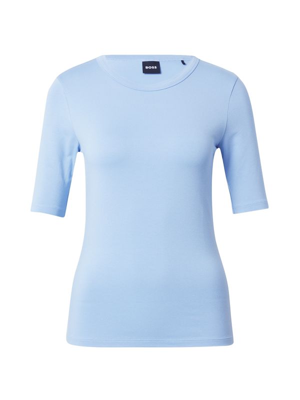 BOSS Black BOSS Black Тениска 'Efita'  светлосиньо