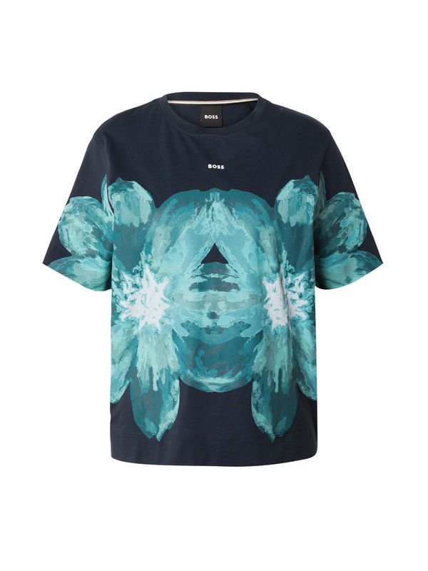 BOSS Black BOSS Black Тениска 'Elpha'  нейви синьо