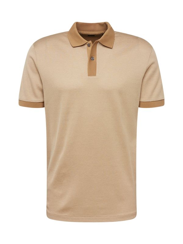 BOSS Black BOSS Black Тениска 'Parlay425'  кремаво / камел