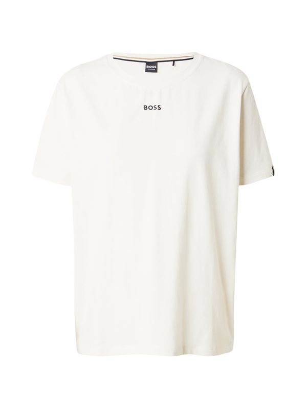 BOSS Black BOSS Black Тениска за спане  черно / бяло