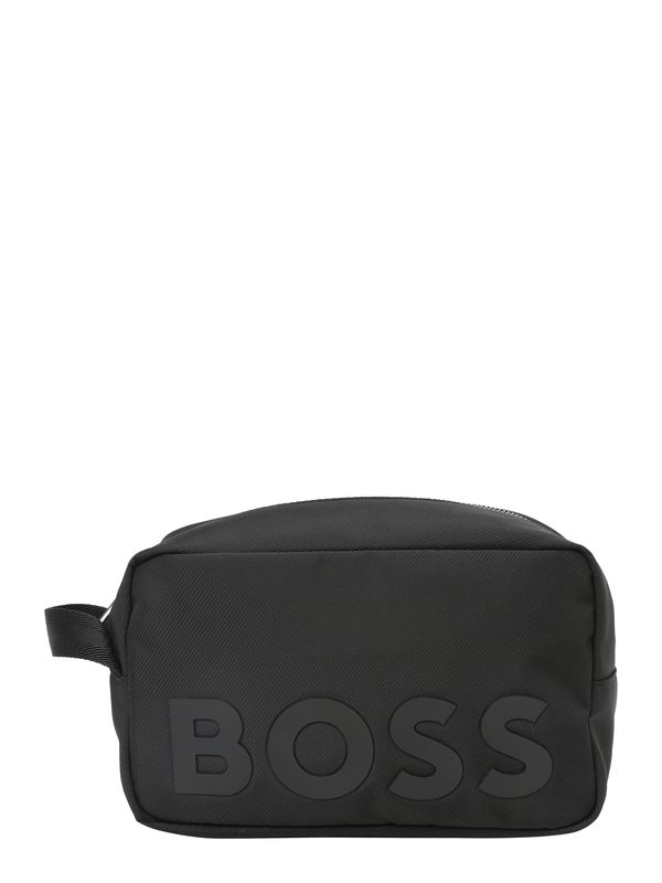 BOSS Black BOSS Black Тоалетна чанта 'Catch 2.0'  сиво / черно