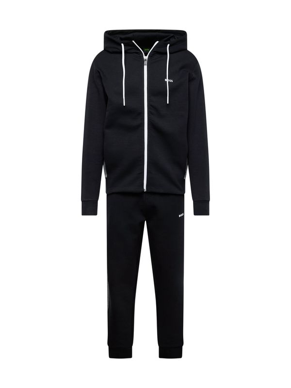 BOSS Green BOSS Green Облекло за бягане  сиво / черно / бяло