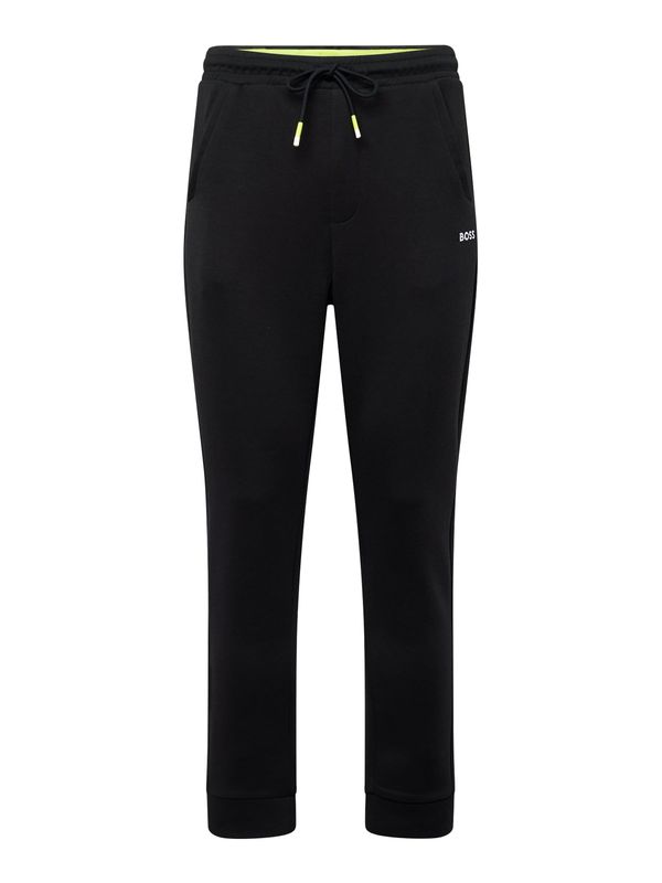 BOSS Green BOSS Green Панталон 'Hadiko 1'  светлозелено / черно / бяло