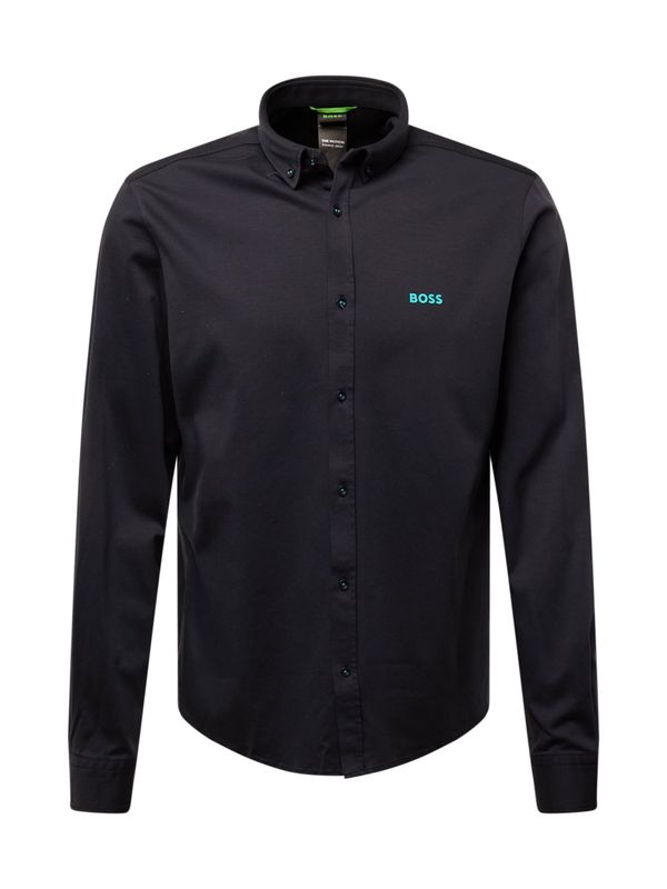 BOSS Green BOSS Green Риза 'Motion'  нощно синьо / аквамарин