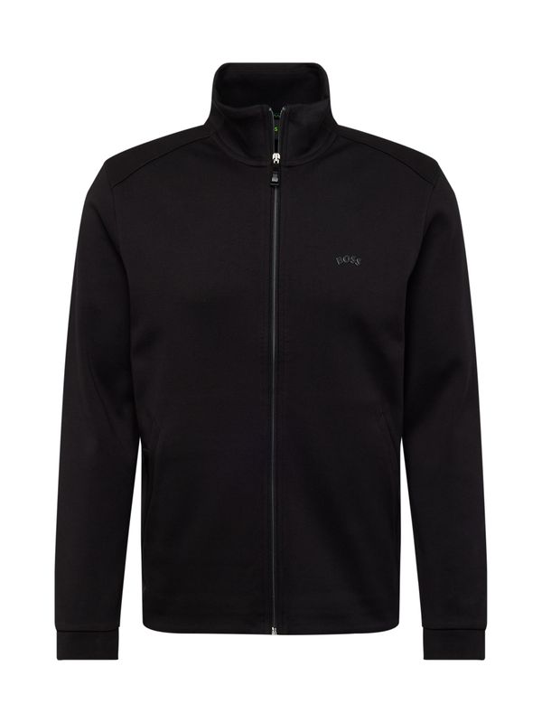 BOSS Green BOSS Green Суичъри с качулка 'SKAZ'  тъмносиво / черно