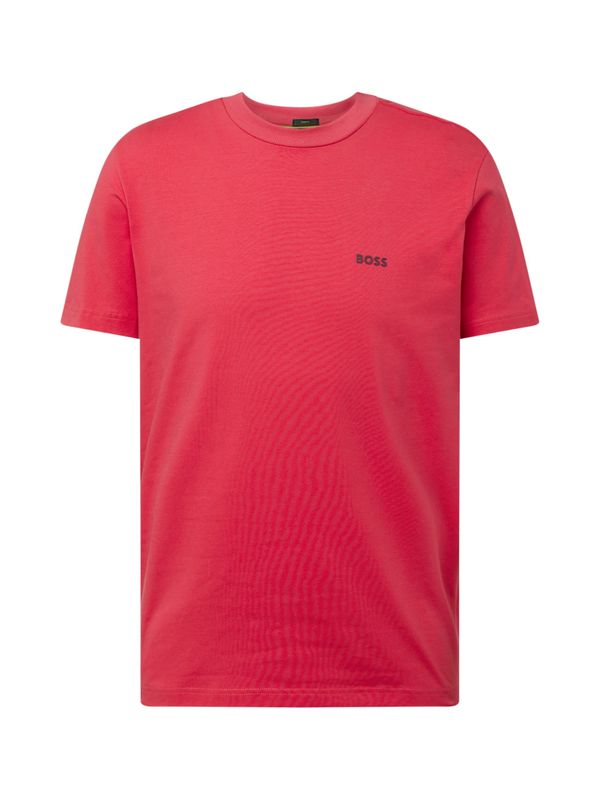 BOSS Green BOSS Green Тениска  нейви синьо / червена боровинка