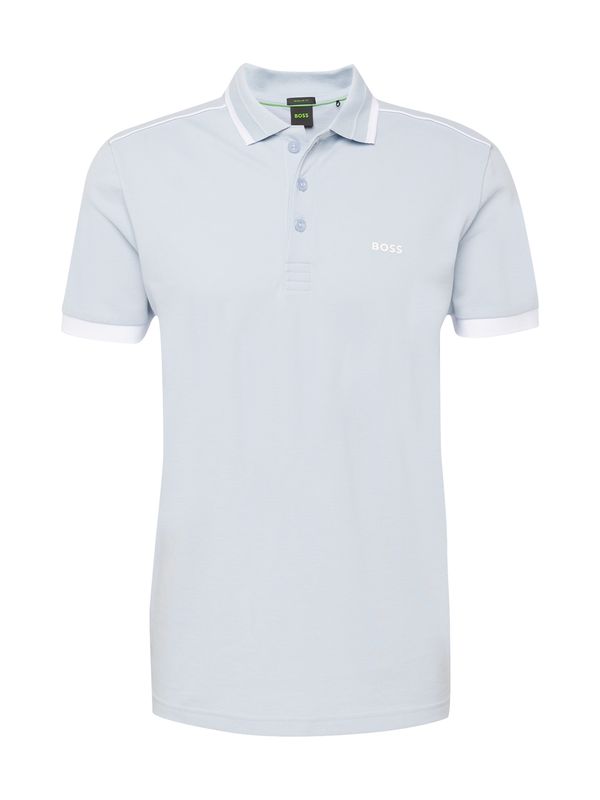 BOSS Green BOSS Green Тениска 'Paddy 1'  светлосиньо / бяло