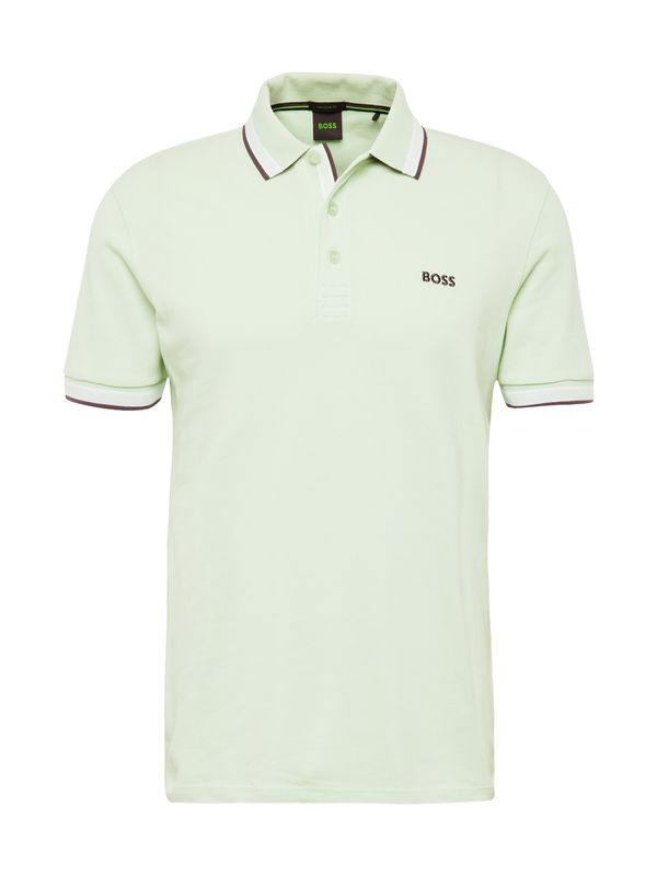 BOSS Green BOSS Green Тениска 'Paddy'  пастелно зелено