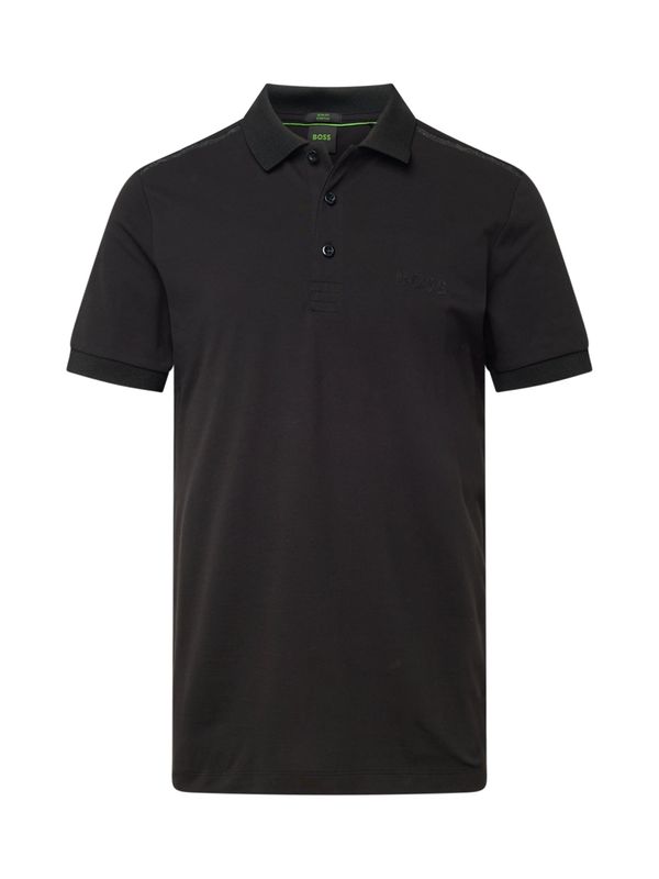 BOSS Green BOSS Green Тениска 'Paule Mirror'  черно