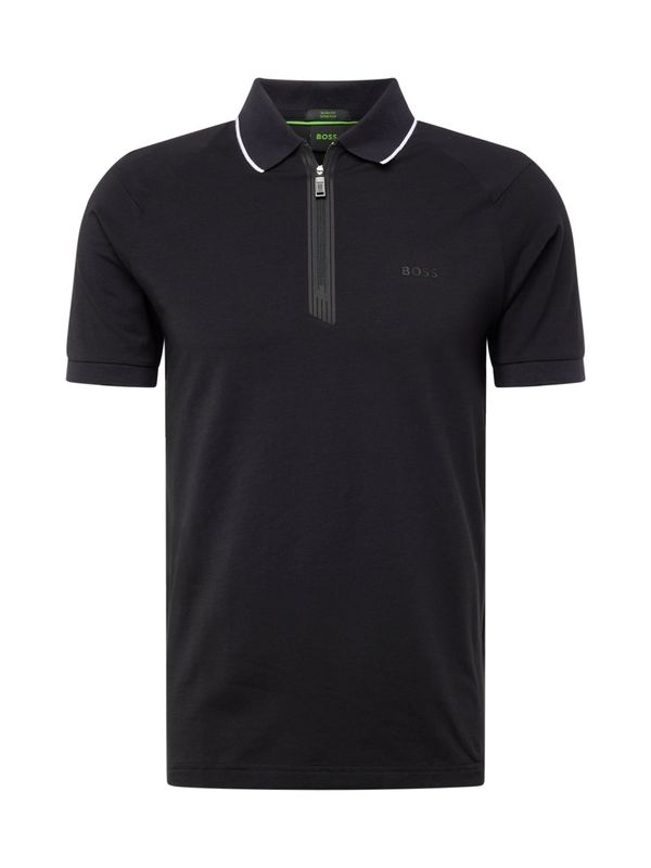 BOSS Green BOSS Green Тениска 'Philix'  черно / бяло