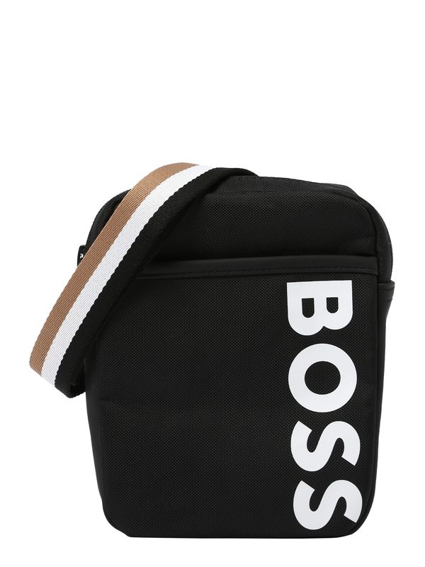 BOSS Kidswear BOSS Kidswear Чанта  светлокафяво / черно / бяло