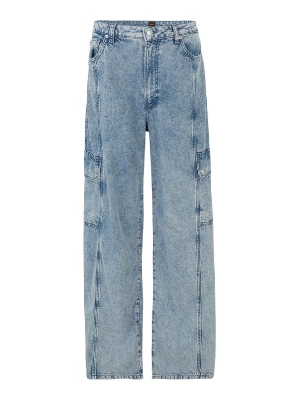 BOSS Orange BOSS Orange Карго дънки  син деним