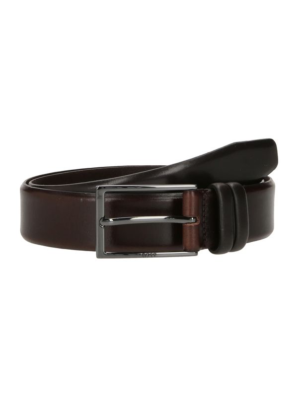 BOSS Orange BOSS Orange Колан 'Carmello'  тъмнокафяво / сребърно