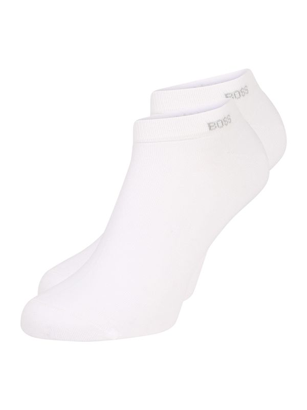 BOSS Orange BOSS Orange Къси чорапи '2P AS uni CC'  сиво / бяло