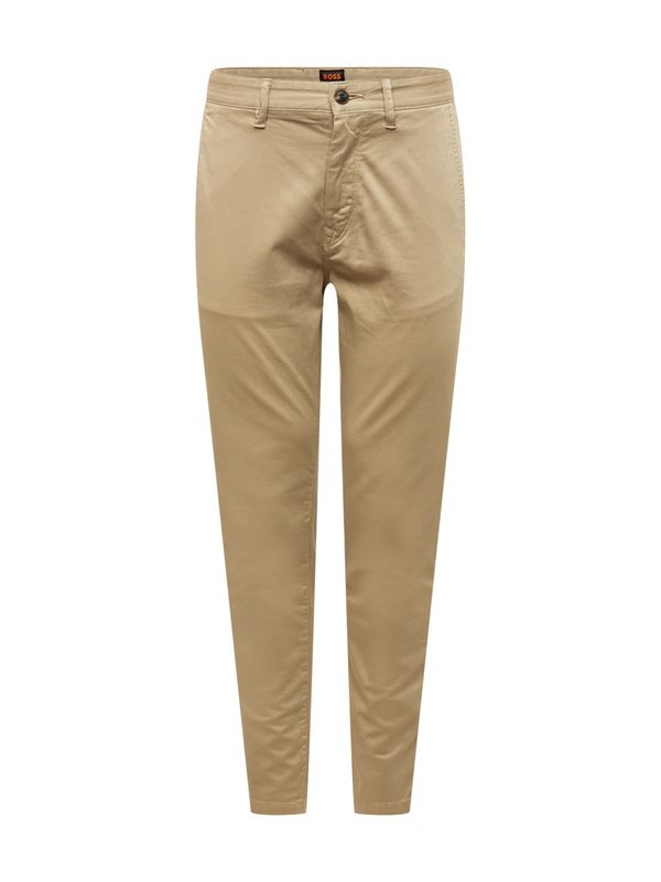 BOSS Orange BOSS Orange Панталон Chino 'Taber'  светлокафяво / черно