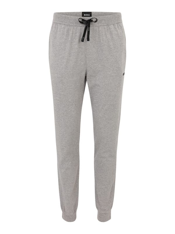 BOSS Orange BOSS Orange Панталон пижама 'Mix&Match'  сив меланж / черно