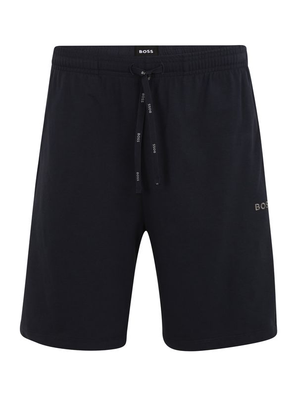 BOSS Orange BOSS Orange Панталон пижама  нейви синьо / бяло