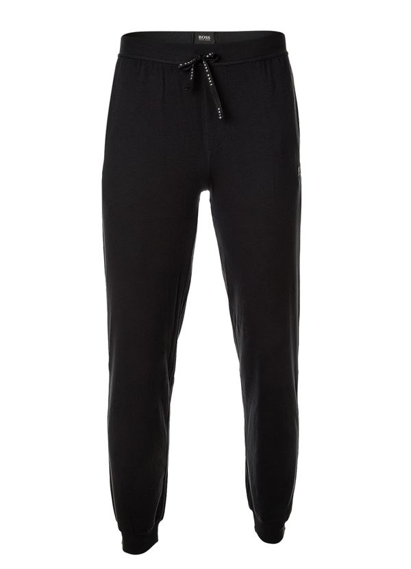 BOSS Orange BOSS Orange Панталон пижама  сиво / черно / бяло