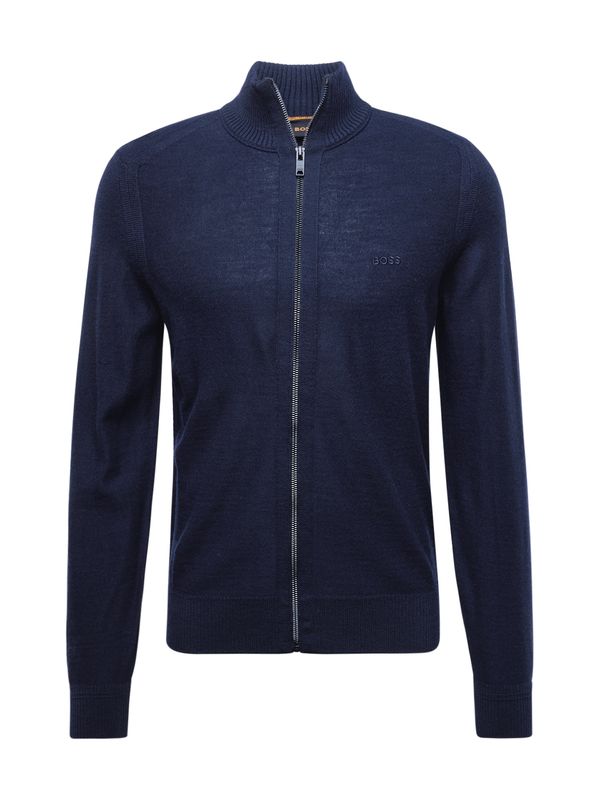 BOSS Orange BOSS Orange Плетена жилетка 'Avac'  тъмносиньо