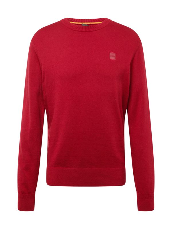 BOSS Orange BOSS Orange Пуловер 'Kanovano'  червено