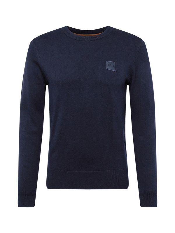 BOSS Orange BOSS Orange Пуловер 'Kanovano'  нейви синьо