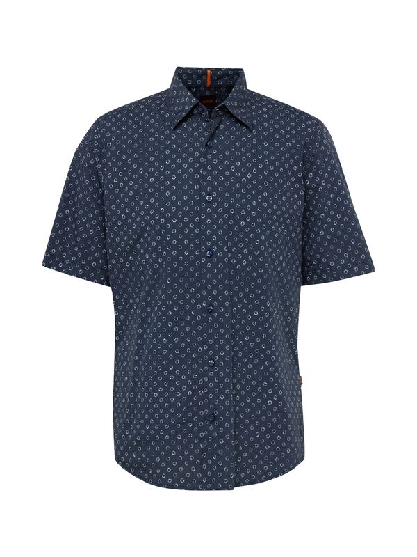 BOSS Orange BOSS Orange Риза 'Rash'  тъмносиньо / бяло