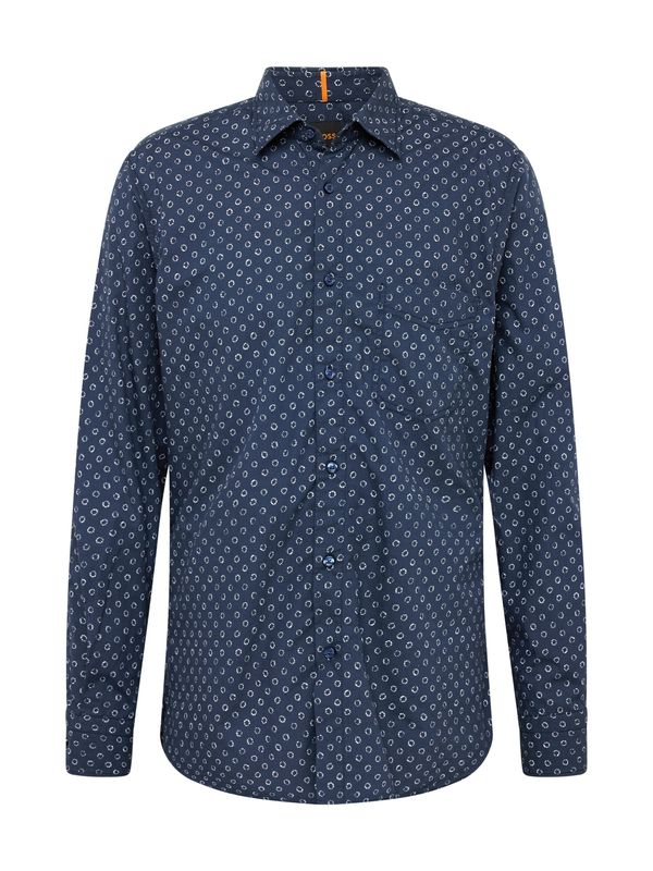 BOSS Orange BOSS Orange Риза 'Remiton'  тъмносиньо / бяло