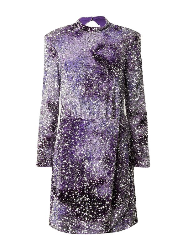BOSS Orange BOSS Orange Рокля 'Dailettes'  лилав / тъмнолилаво / черно / сребърно