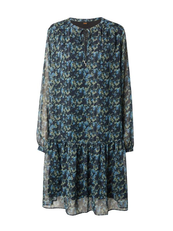 BOSS Orange BOSS Orange Рокля 'Dalliana'  синьо / тъмносиньо / зелено