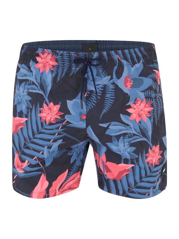 BOSS Orange BOSS Orange Спортен бански констюм  опушено синьо / тъмносиньо / розово