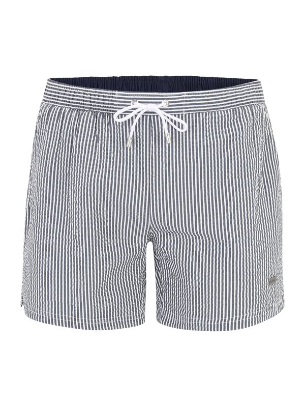 BOSS Orange BOSS Orange Спортен бански констюм 'Velvetfish'  тъмносиньо / бяло