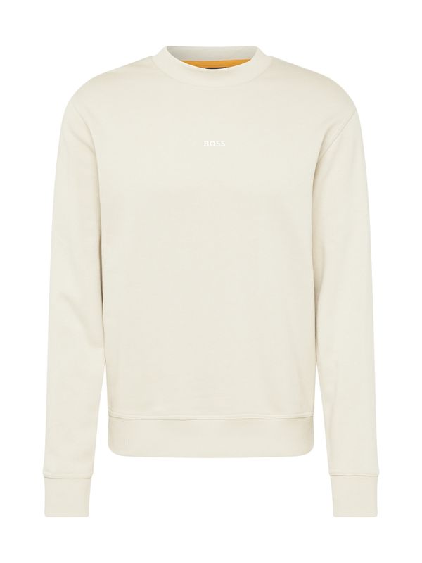 BOSS Orange BOSS Orange Суичър  бежово / бяло
