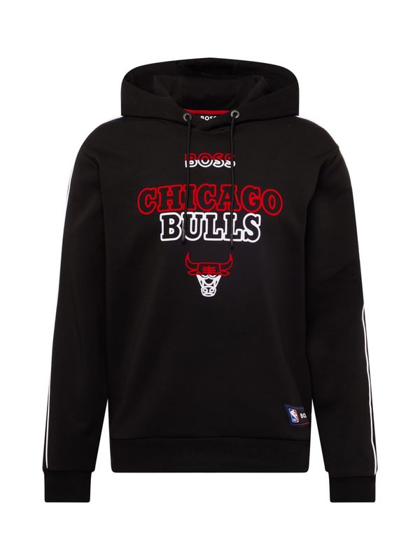 BOSS Orange BOSS Orange Суичър 'Bounce'  червено / черно / бяло