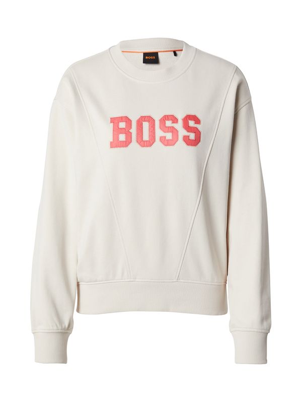 BOSS Orange BOSS Orange Суичър 'C_Eprep_1'  екрю / гренадин