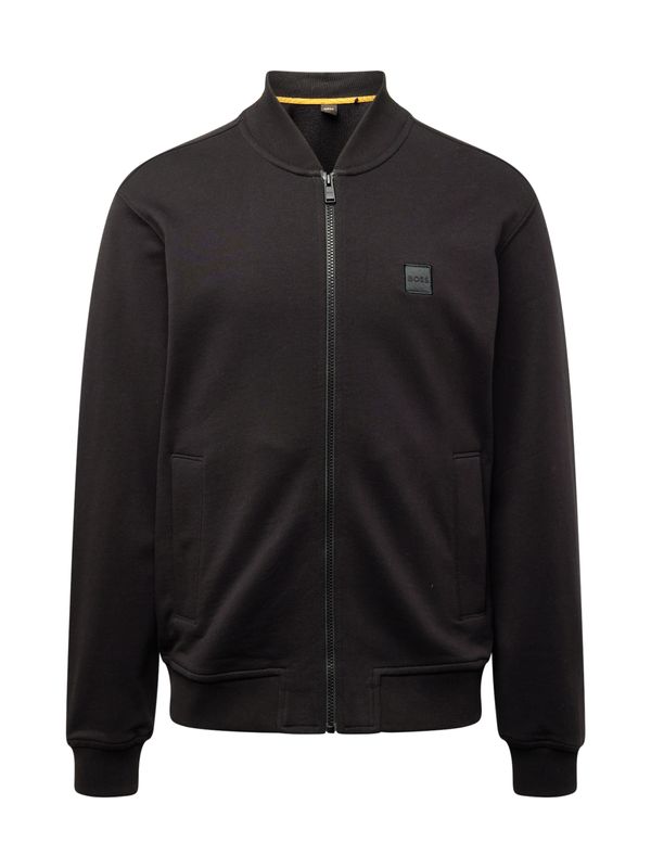 BOSS Orange BOSS Orange Суичър 'Ze_Coral'  жълто / черно / бяло