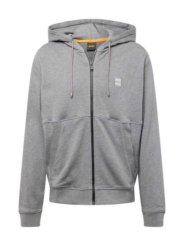 BOSS Orange BOSS Orange Суичъри с качулка 'Zetalky'  сив меланж